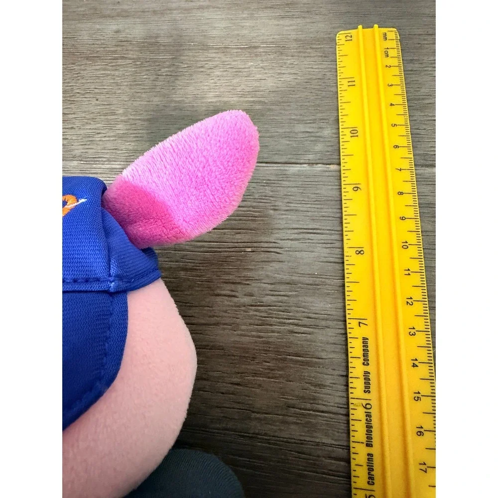 Disney Store Piglet Baseball Catcher Plush Winnie the‎ Pooh Pink Pig Stuffed Toy